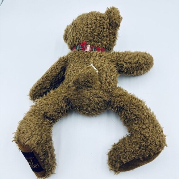 Vintage Giorgio Beverly Hills Plush 1997 Collectors Bear 12" Plaid Bowtie - Picture 3 of 6
